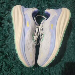 Avia Women’s Memory Foam Running Shoes – White Lavender Mint US 8.5 / EUR 40